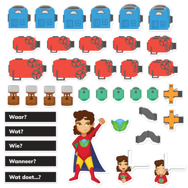 Magneetset Bouke Bouwt - Afbeelding 2