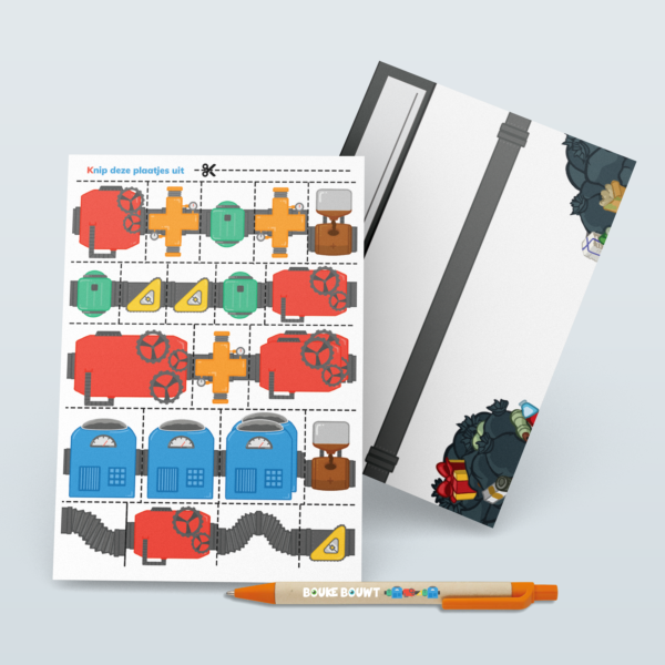 Knip- en werkblad